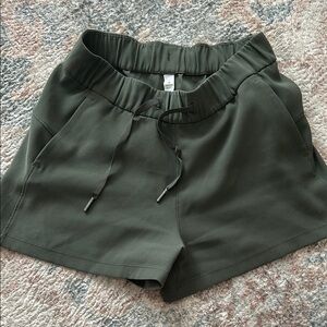 Women's Olive Green Shorts